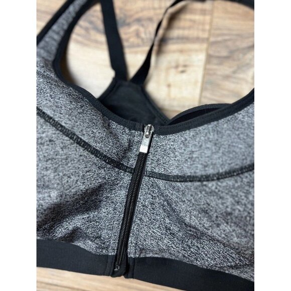 Victoria’s Secret X Sport Sports Bra Size 36D Racerback Front Zip Women’s - Picture 3 of 9